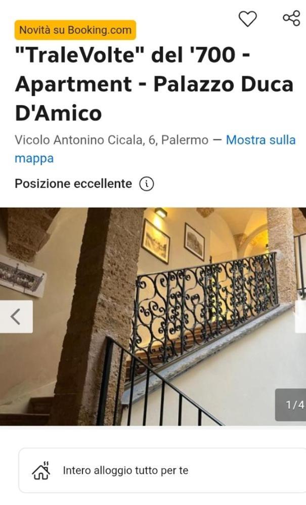 Cortile Dei Mori Apartman Palermo Kültér fotó